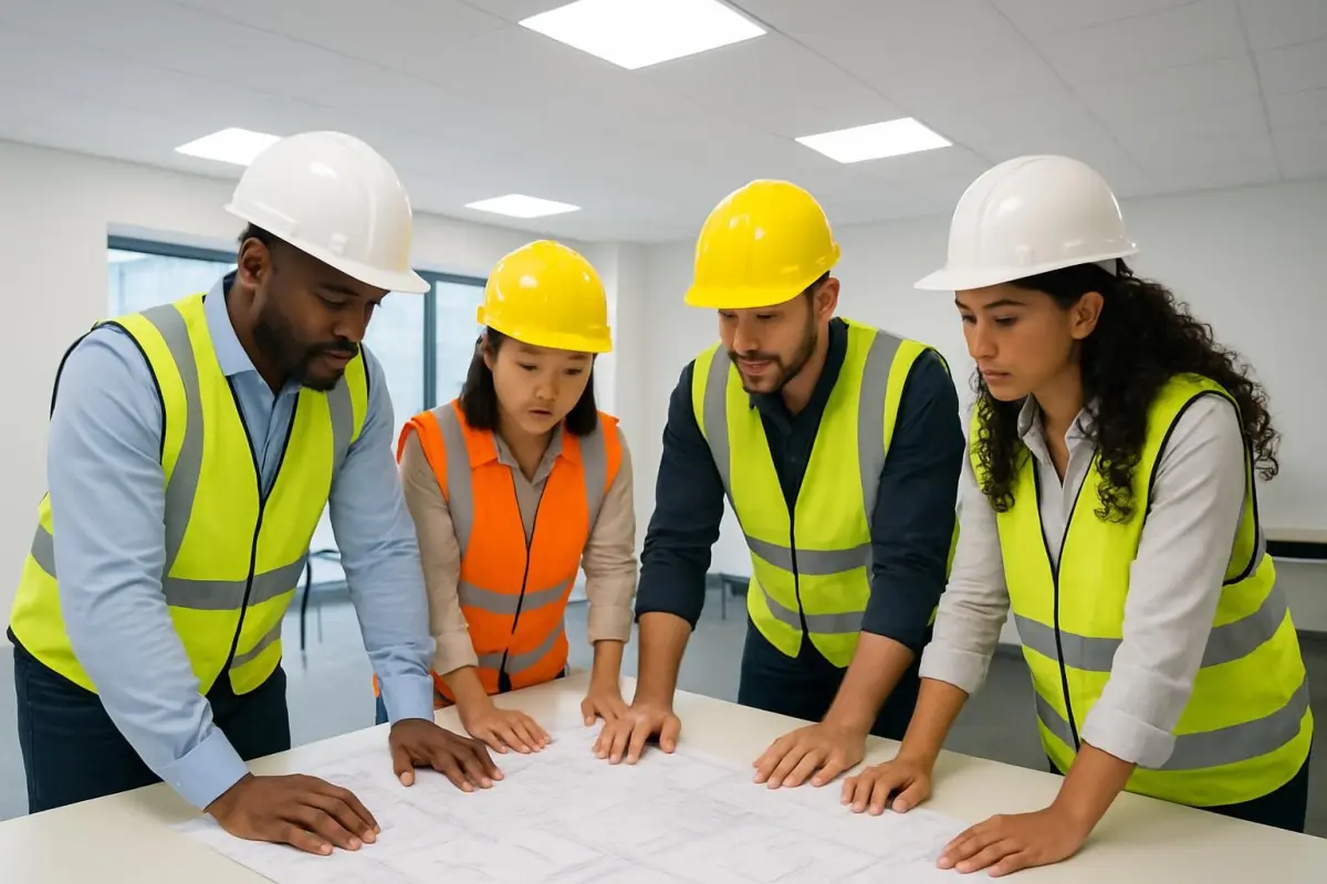 Bouwvergaderingen projectafstemming: verbeter samenwerking en planning