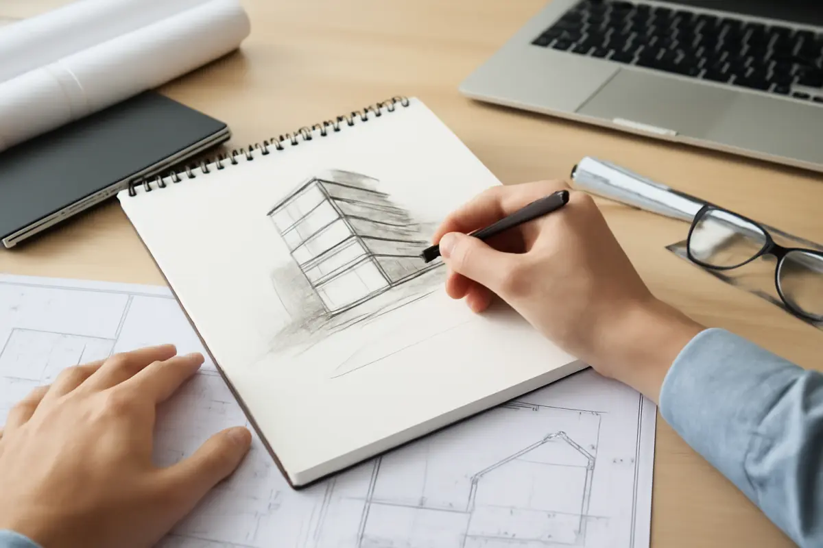Ontwerpproces architectuur: van schets tot plan