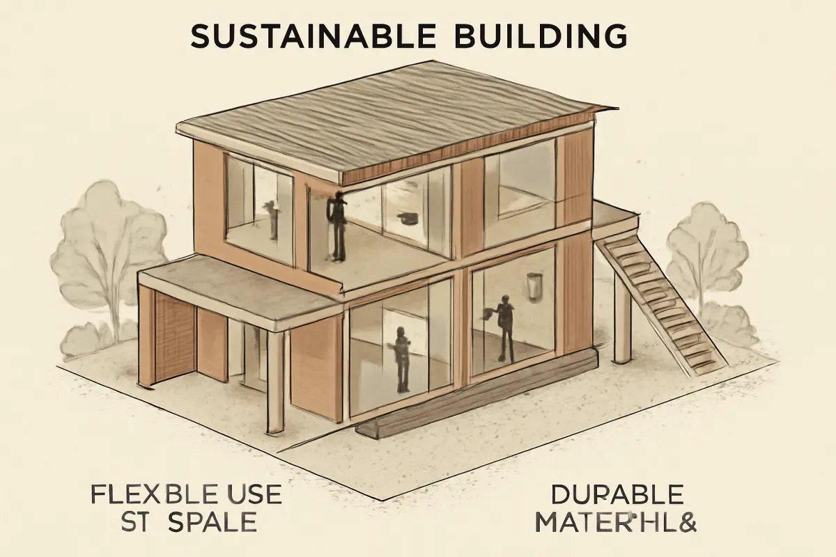 duurzaam gebouw ontwerp