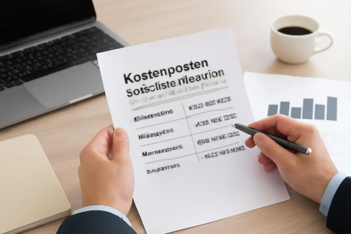 Kostenposten overheidsprojecten: complete breakdown
