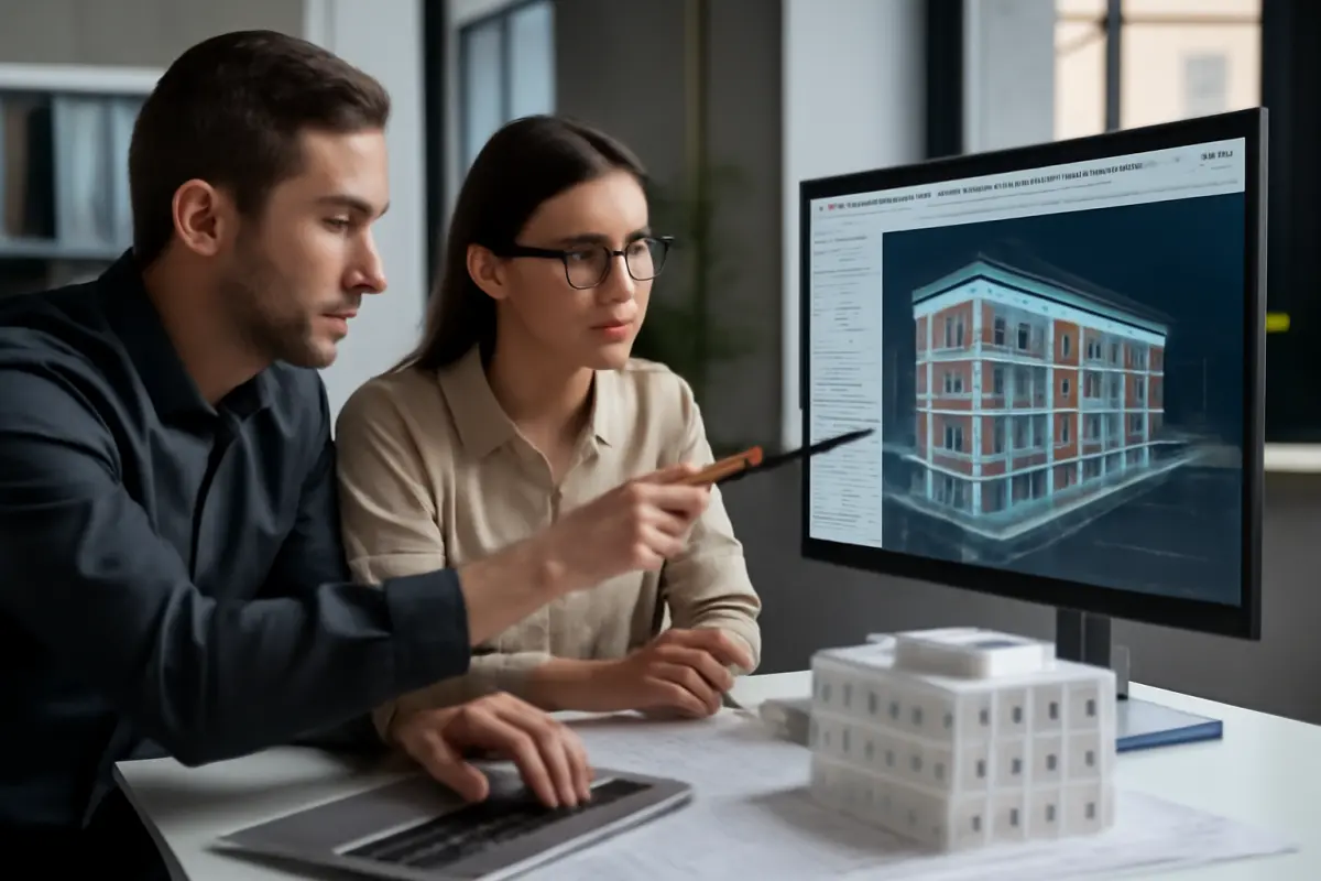 Moderne technologie in de samenwerking