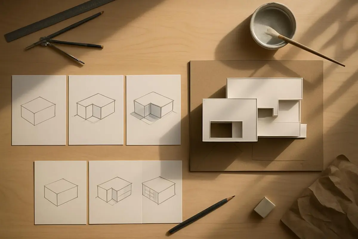 Overzicht van een model en ontwerpiteraties